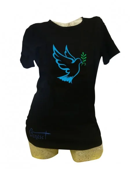 Maglietta Pace Blu Tortora