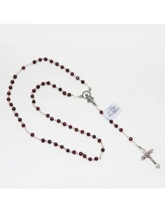 Chapelet Agate bleu -  argent 925