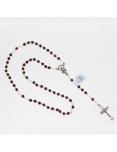 Rosary Agate blue - silver 925