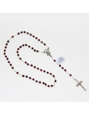 Rosary Agate blue - silver 925