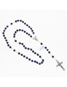 Rosario Lapislázuli - plata 925