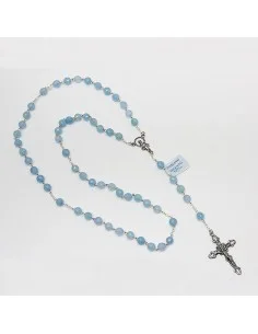 Chapelet Aquamarine-  argent 925