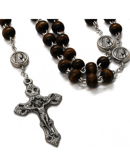 Rosary appearance Heavy black wood