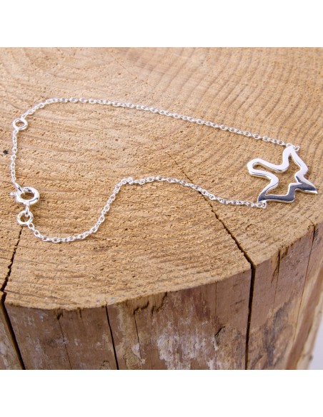 Bracelet Colombe - argent 925