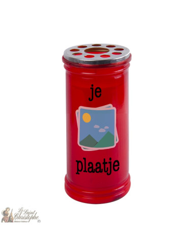 Bougie rouge votive
