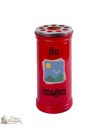 Bougie rouge votive