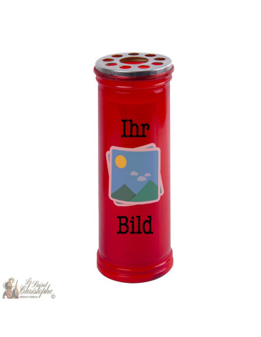 Aanpasbare votief rode kaars