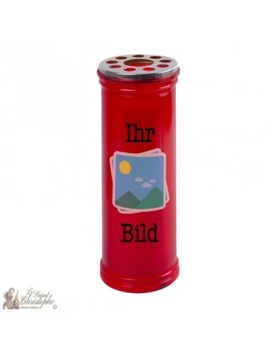 Aanpasbare votief rode kaars