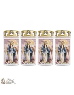 Candle cemetery to the Miraculous Virgin - 4 pieces