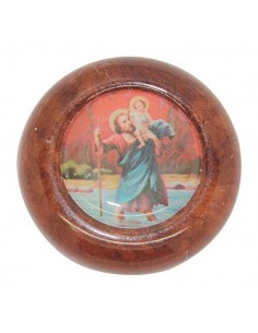 Magnetic sticker Saint Christopher