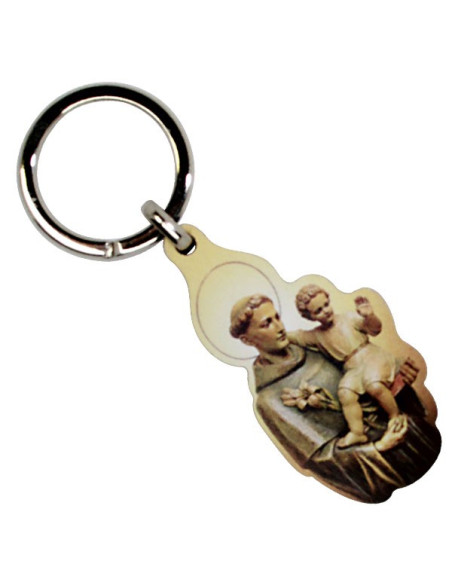 Prague Klein Jesus Schlüsselanhänger aus Holz