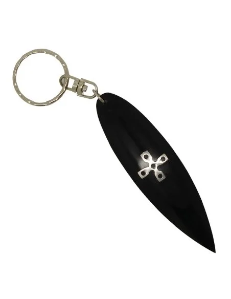 Porte-clés Planche Surf avec croix