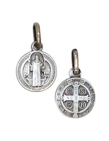 Médaille Saint Benoit - Argent 925