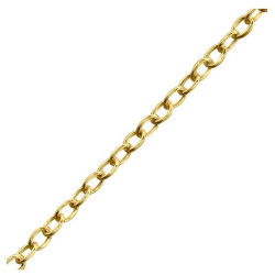 Kette vergoldet - Silber 925 -81 cm