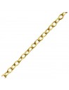 Chain gold plated - silver 925 -81 cm
