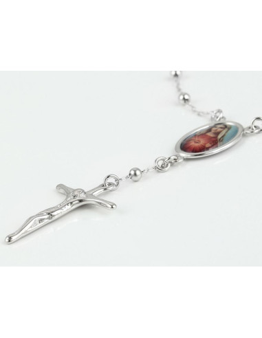 Pulsera de diez niveles del Sagrado Corazón de María