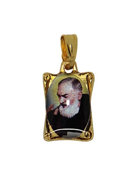 Padre Pio Rechteckige Medaille