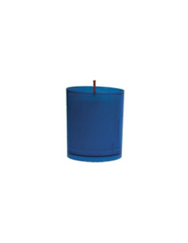 Nachtlamp kaarsen - blauw 120 stuks