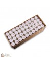 Nightlight candles - white 120 pieces
