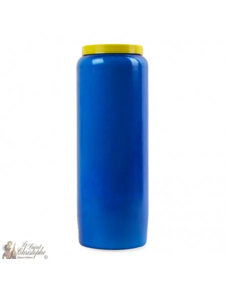 Blue Novena Candle
