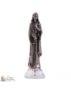 Sint Philomena standbeeld magneet zelfklevend - 8 cm