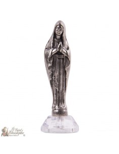 Virgin of Banneux statue magnet self-adhesive - 8 cm