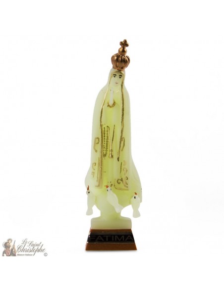 Fatima fluorescent statue