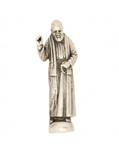 Miniatuur beeldje Pater Pio - 2,5 cm
