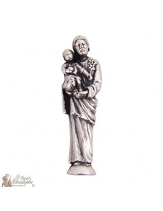 Miniatuurbeeldje van de heilige Jozef - 2,5 cm
