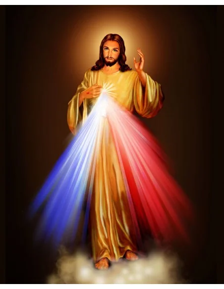 Cartel de Cristo Misericordioso