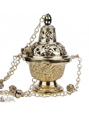 Incense burner in copper bells