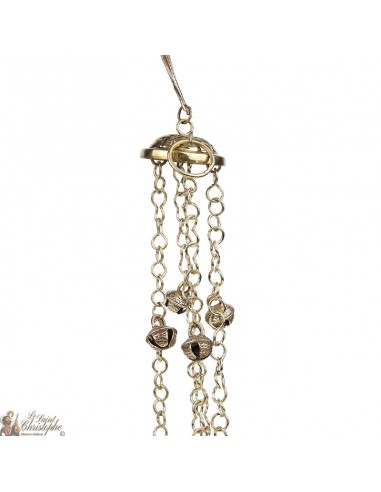 Incense burner in copper bells