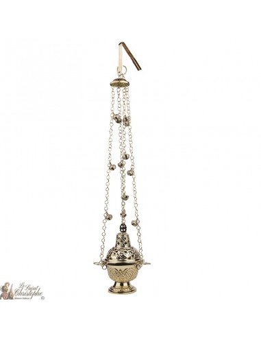 Incense burner in copper bells