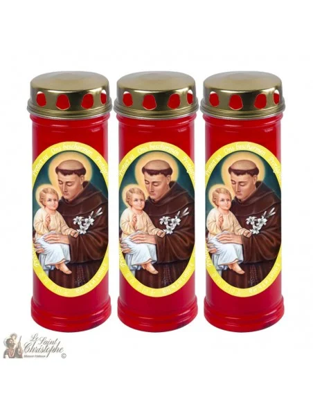 Vela cementerio San Antonio - 3 piezas