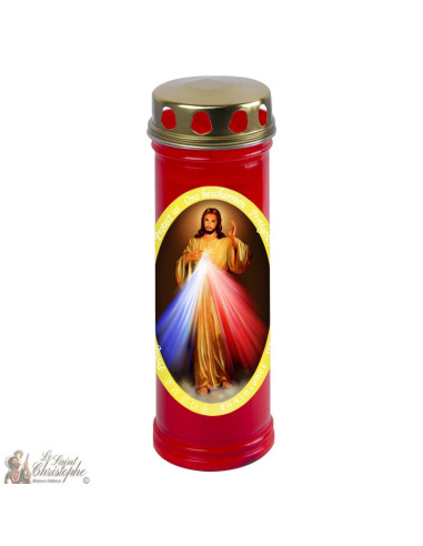 Kerze Friedhof Heiliger Charbel