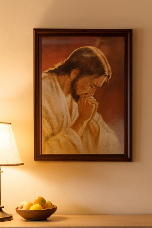 Illuminez votre intérieur avec un poster religieux — symbole de foi et de paix